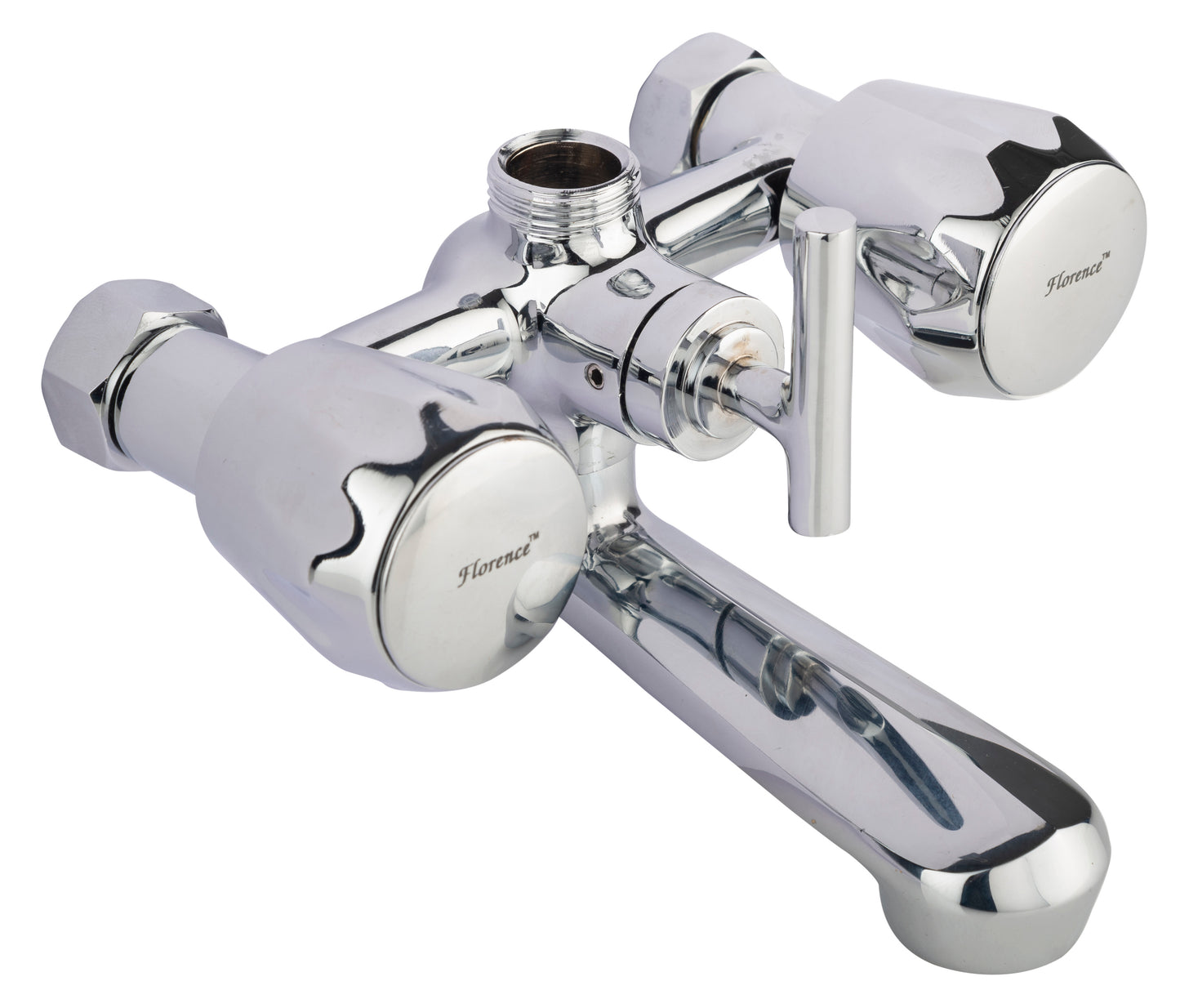 Mixer tap with SF-15 PRO shower-tap filter for hard water with 15 stage
