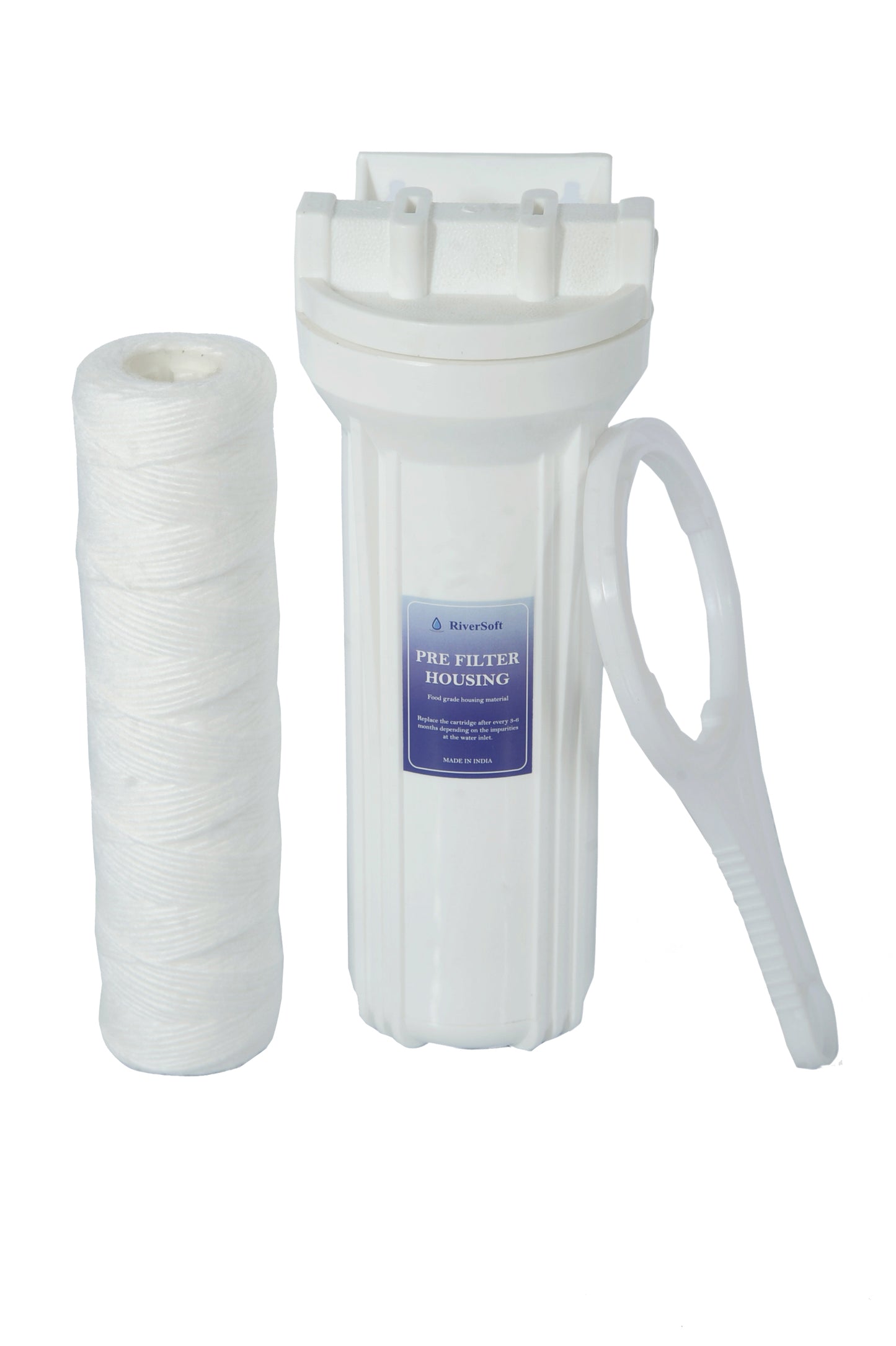 PreRO-YWC Prefilter with yarn wound cartridge | All installation accessories included | Fits in all purifiers