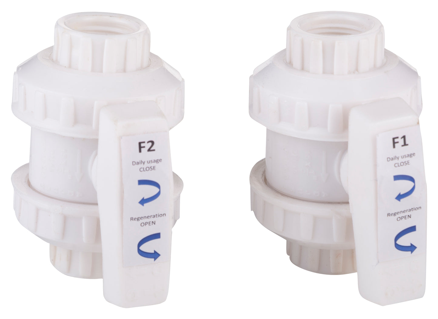 IonXtreme INX-3000 by RiverSoft | Ion Exchange Water Softener for individual bathroom (Resin 3 litres, White, PP)