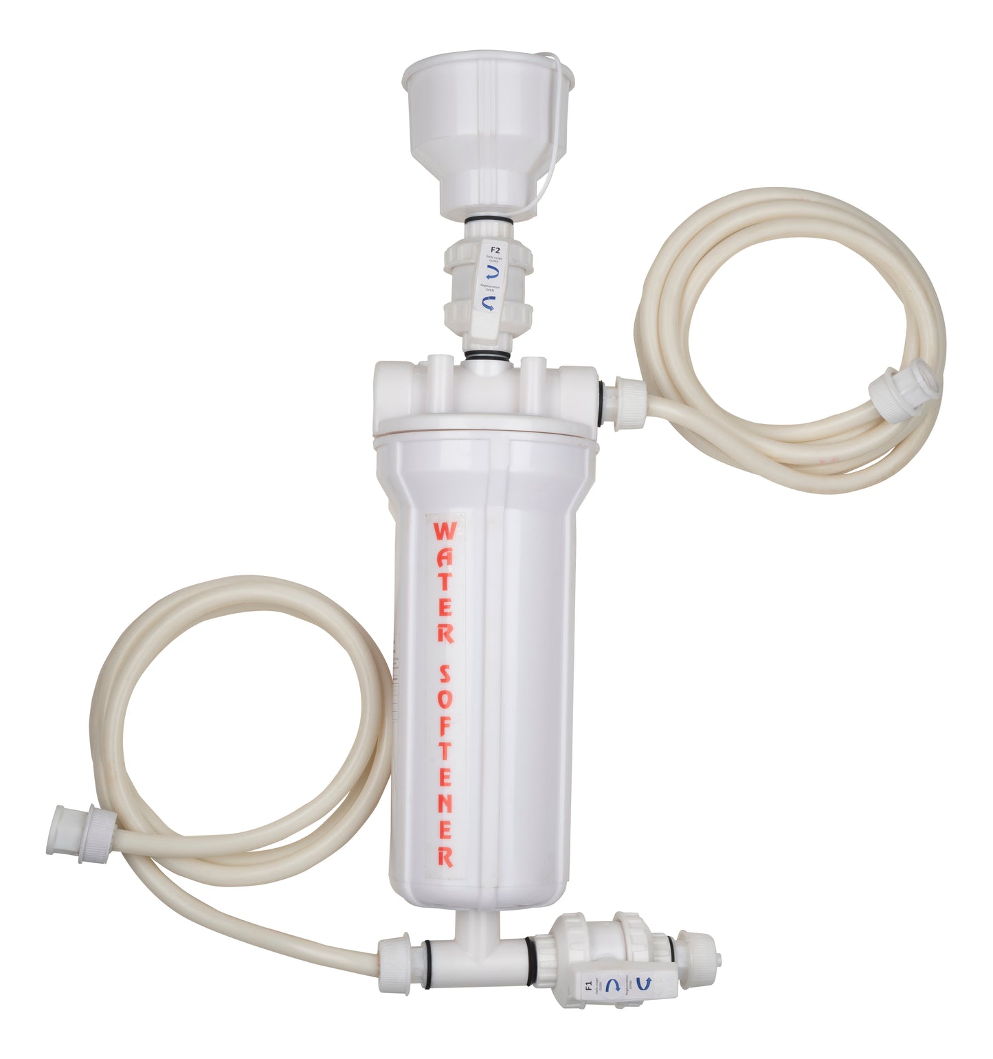 IonXtreme INX-1500 by RiverSoft | Ion Exchange Water Softener for washing machine (Resin 1.5 litres, White, PP)
