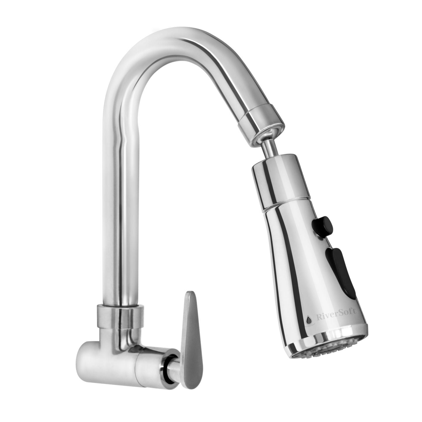 Tap Extender for Kitchen Sink | 360 Degree Rotation | Water Saving Nozzle | 2 Mode Flow