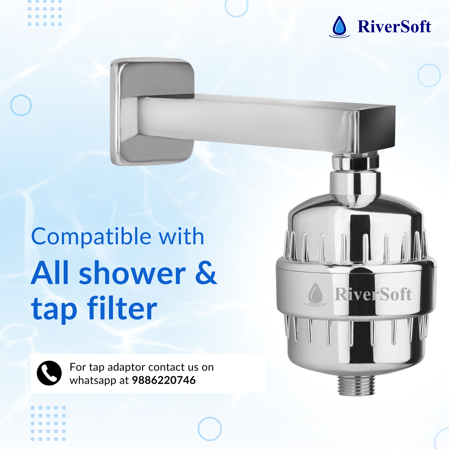 Bliss 15 shower and tap filter for hard water with 15 stage | For higher hardness | New model