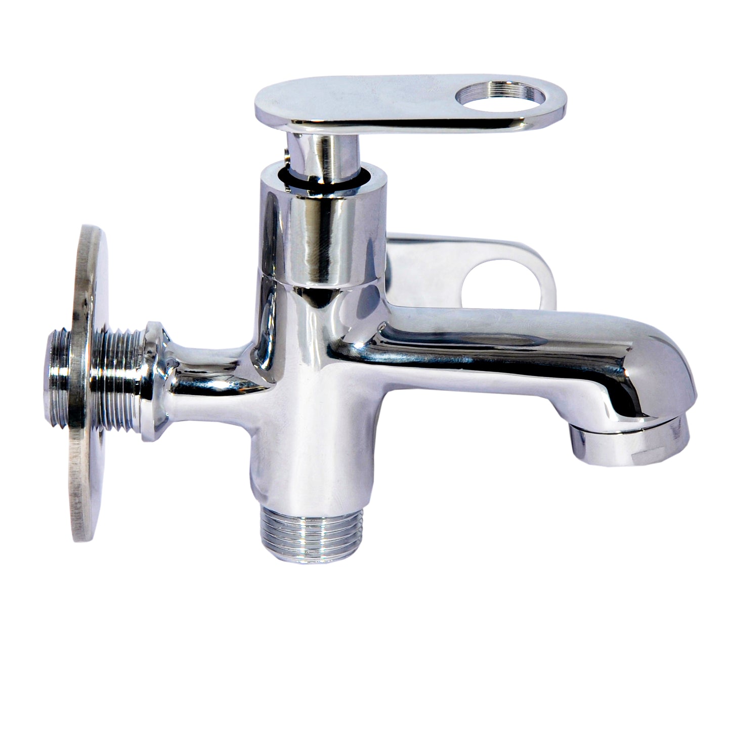 T2-01 2-in-1 Bibcock tap with Wall Flange