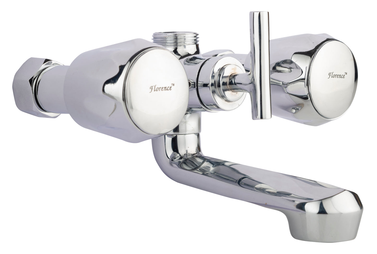 Mixer tap with SF-15 PRO shower-tap filter for hard water with 15 stage