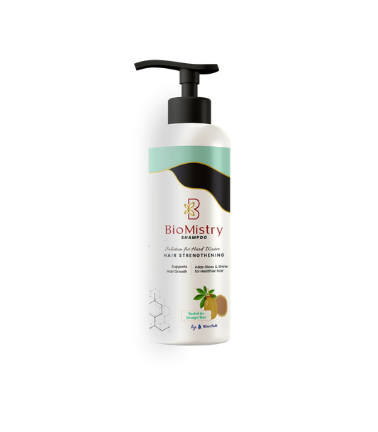 Hair Strengthening Shampoo | designed for hard water | Free from Paraben and sulphate | with Amaranth and Baobab seed extract | 200ml