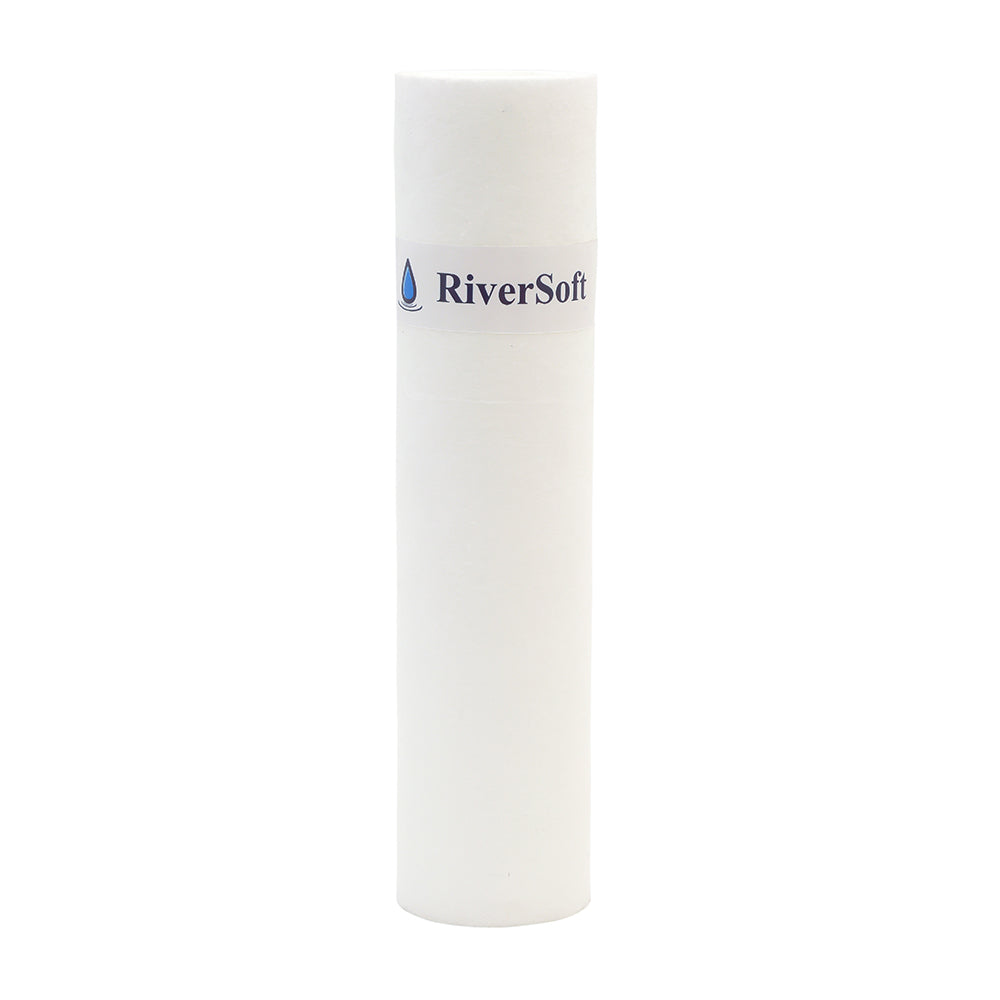 RiverSoft SP-10-2 RO Prefilter Spun Cartridge 5 Micron For Removing Sediments | Suitable For 10 Inch Prefilter Housing (Pack of 2, white, 10 inch, PP, 5 Micron)