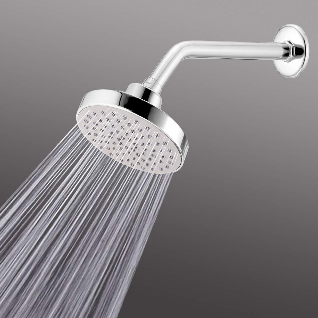 RiverSoft Overhead Shower Basic without arm (ABS, Chrome)